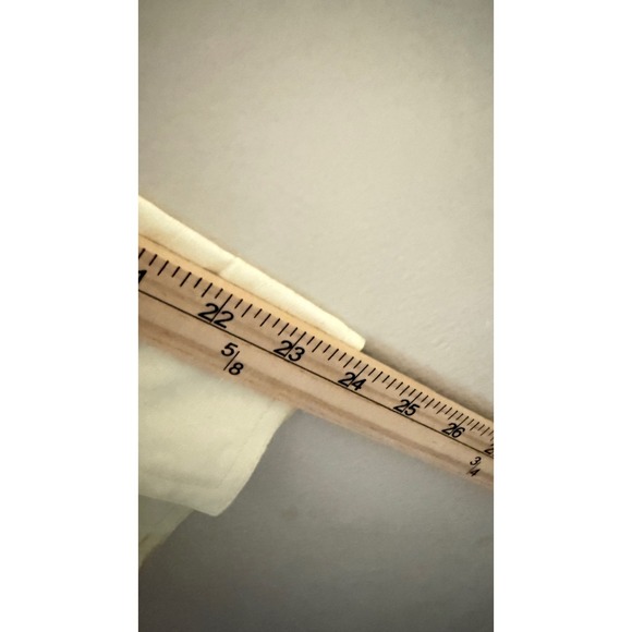 Jones NY Linen Button Down Pleated Front Jacket Pastel Yellow Soft Girl Size 18 - Picture 11 of 12